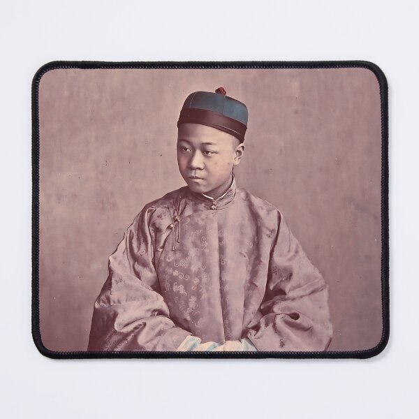 Item preview, Young Chinese Gentleman, 1870’s; Remastered Pastels designed and sold by NewDejaVu.