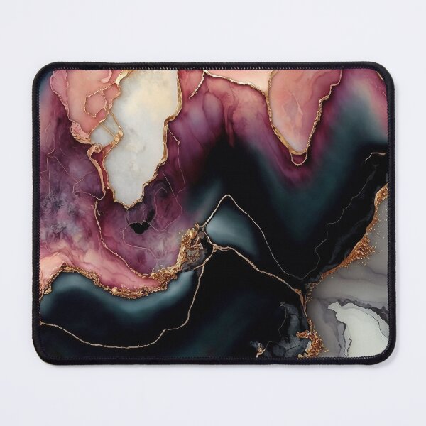 Item preview, Pink Coast - Abstract Alcohol Ink Resin Art designed and sold by inkvestor.