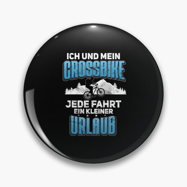 Artikelvorschau, Crossbike Urlaub Radfahrer Spruch Radfahren Bike entworfen und verkauft von StrongShirts.