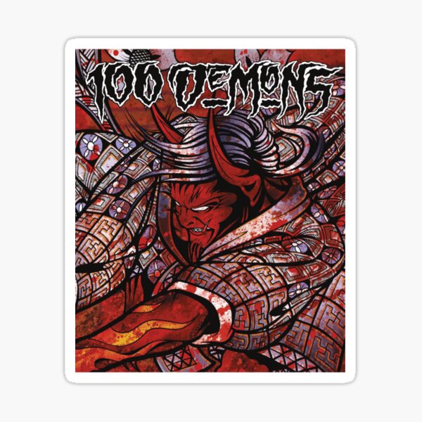 100 Demons OG Logo Sticker