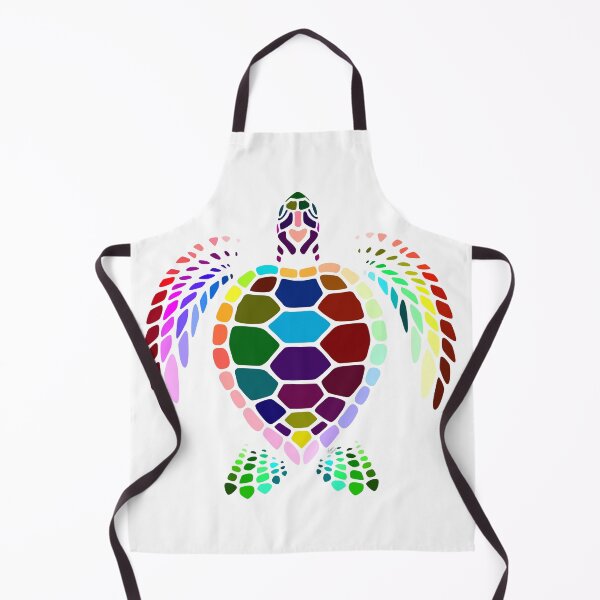 Item preview, Colorful Abstract Turtle designed and sold by Old Urban Farmhouse Design Studio.