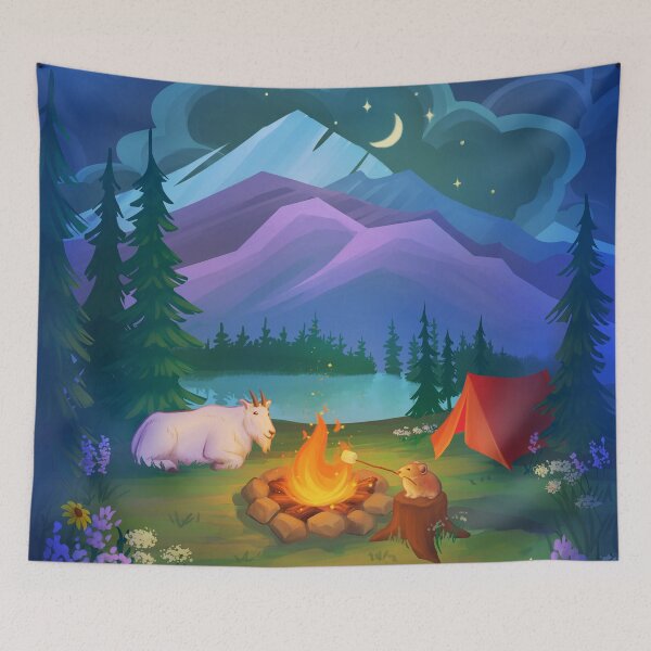 Item preview, Let's Go Camping! designed and sold by sylvanmist.