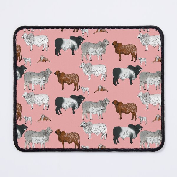 Item preview, Brahman Cattle Pink designed and sold by Ashley Gagnon.
