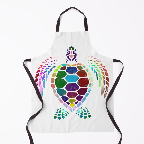 Item preview, Watercolor Abstract Turtle designed and sold by Old Urban Farmhouse Design Studio.