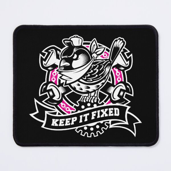Item preview, KEEP IT FIXED - BLACK BASE designed and sold by REALTHANG CUSTOMS.