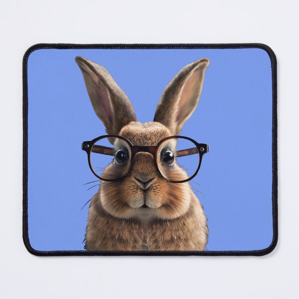 Item preview, Bunny Wearing Glasses designed and sold by ChrisM63.