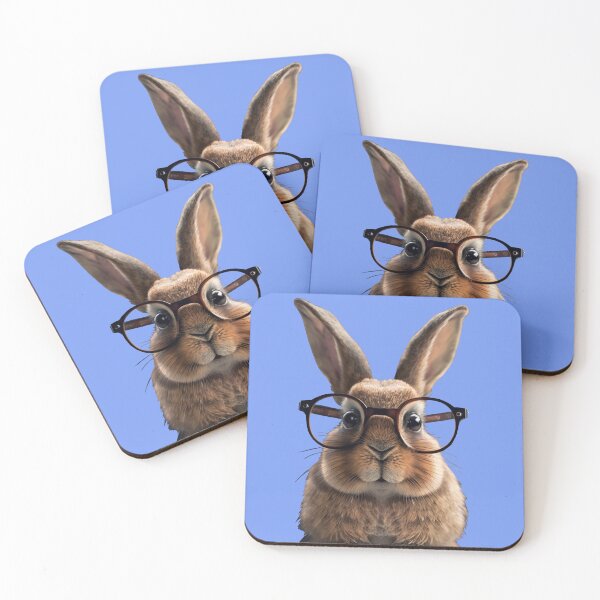 Item preview, Bunny Wearing Glasses designed and sold by ChrisM63.