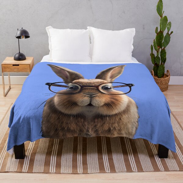 Item preview, Bunny Wearing Glasses designed and sold by ChrisM63.