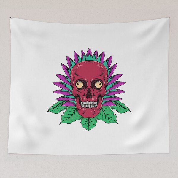 Item preview, Skull magenta designed and sold by 995dsgn.