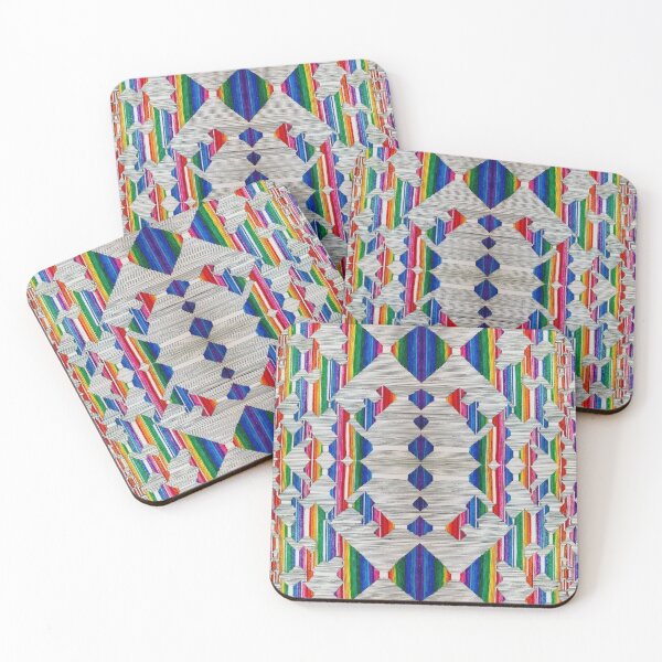 Item preview, Abstract rainbow lines. designed and sold by StHallow.