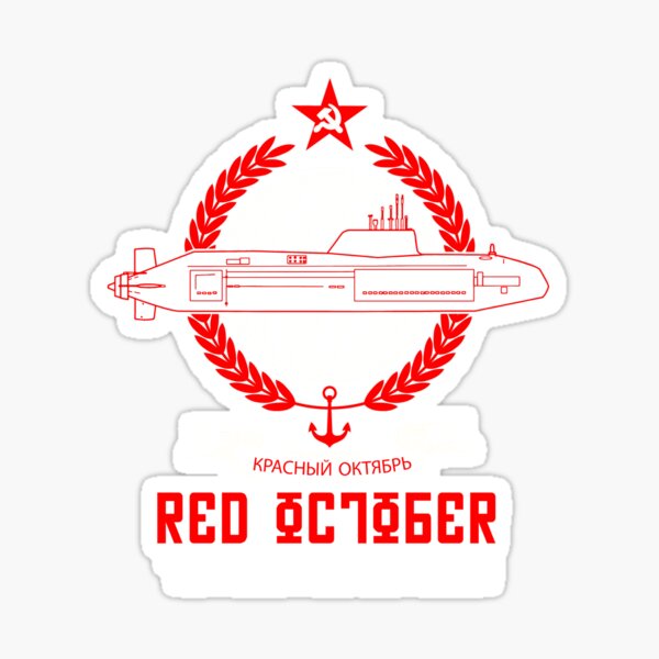 Artikel-Vorschau von Der Rote Oktober Inspiriert von der Jagd nach dem Roten Oktober, designt und verkauft von Stevejohn098.