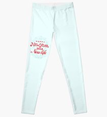 New Year & New life 2018 Leggings