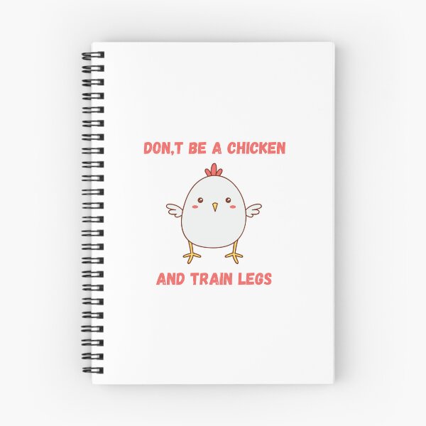 Item preview, Don't be a chicken and train legs designed and sold by TomFitCL.