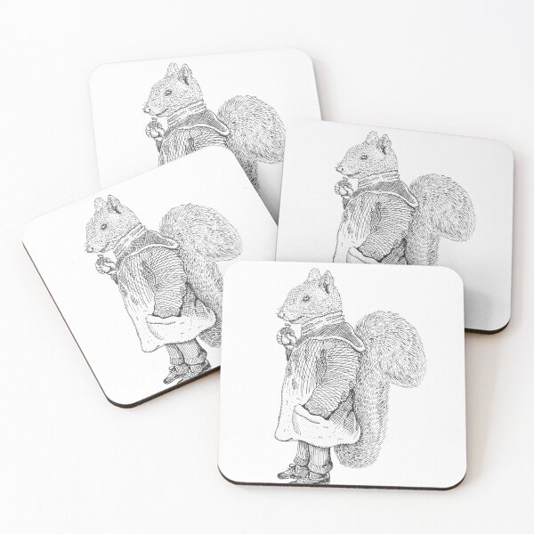 Item preview, Squirrel kid designed and sold by echoofnibs.