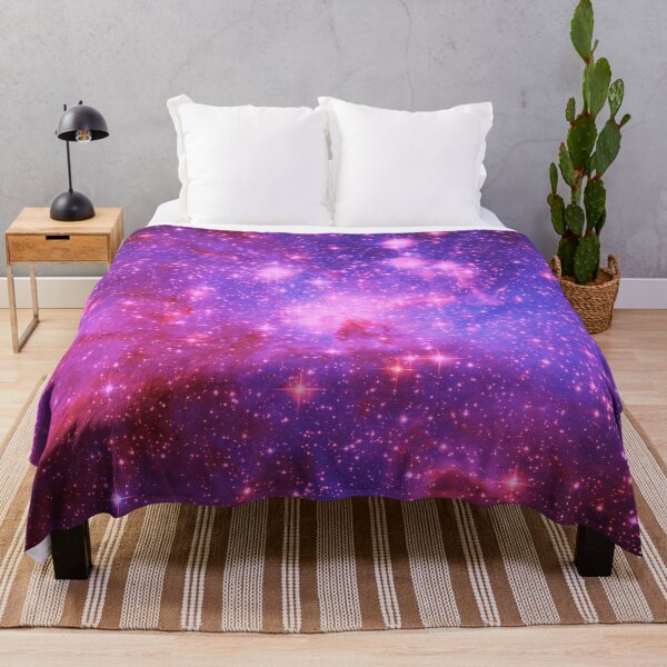 Item preview, Starry purple blue galaxy designed and sold by pinkyfish1010.
