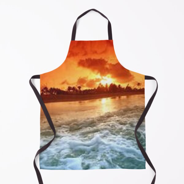 Item preview, Beach Sunset Golden Sky Clouds designed and sold by artistworks512.