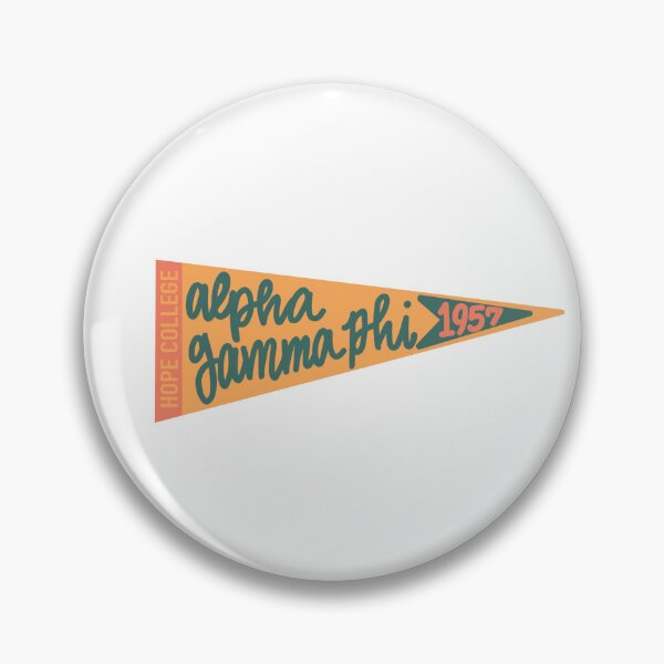 Item preview, Alpha Gam Pennant designed and sold by therealslimktie.