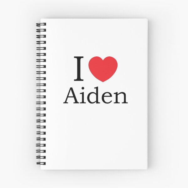 Item preview, I Love Aiden - With Simple Love Heart designed and sold by theredteacup.