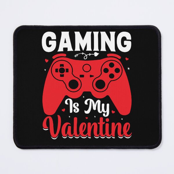 Item preview, Gaming is My Valentine - Cute Valentine's Day Design for Game Lovers by FanityPrints designed and sold by FanityPrints.