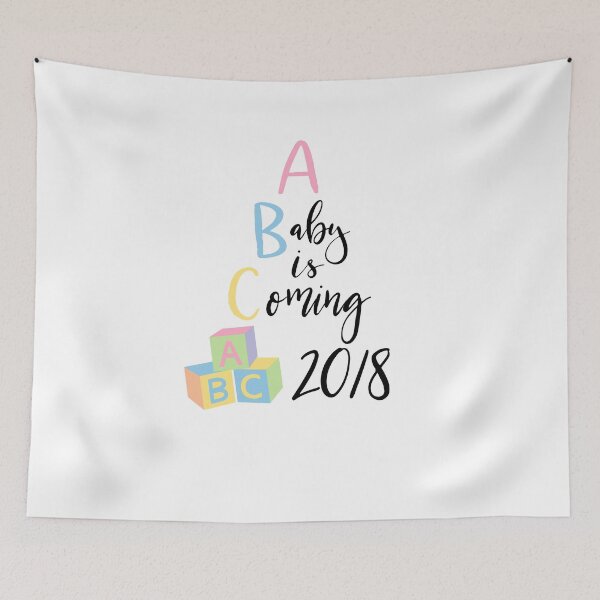 Item preview, 2018 Cute Baby Announcement Gear designed and sold by solosholdings.