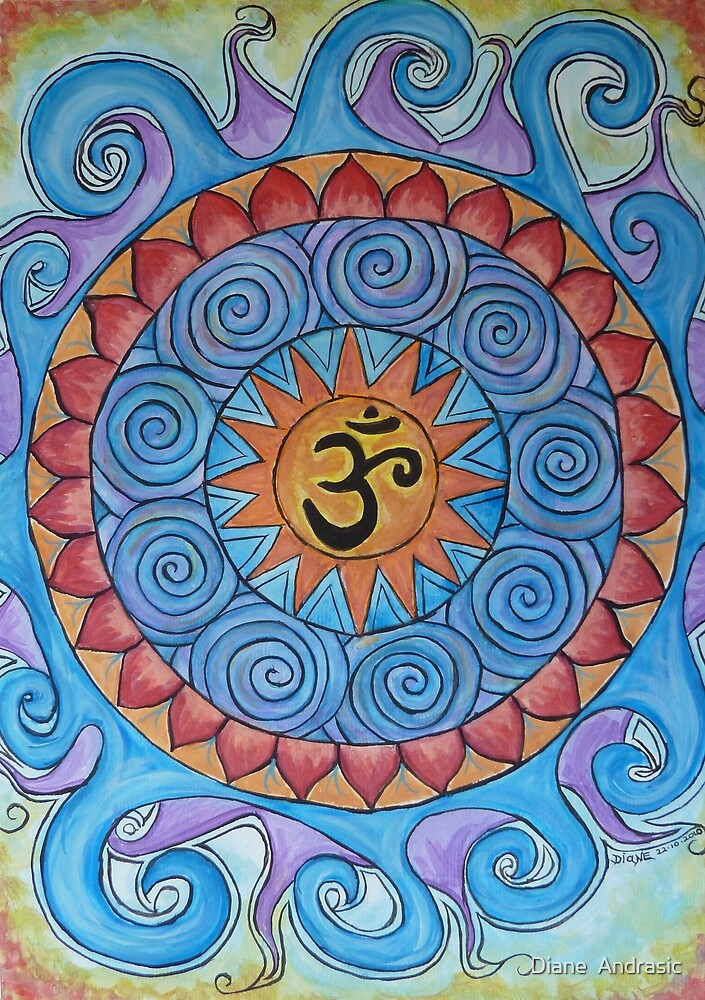 Download "om mandala" by Diane Andrasic | Redbubble