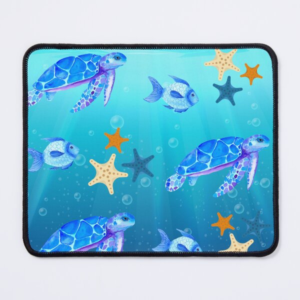 Item preview, Ocean sea turtle and starfish designed and sold by OzarkEpoxy.