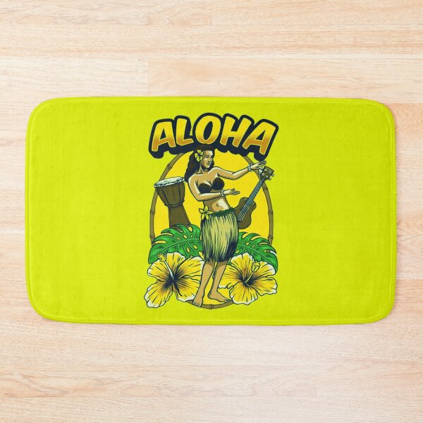 Item preview, cute hawaiian girl dancing hula designed and sold by Pukon87 shop.