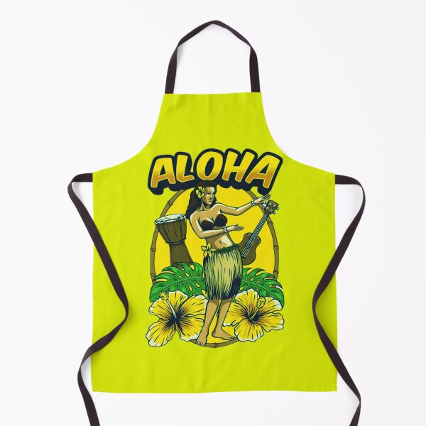 Item preview, cute hawaiian girl dancing hula designed and sold by Pukon87 shop.