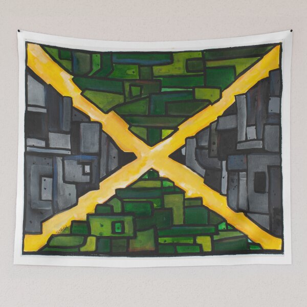 Item preview, Out of Many One Flag designed and sold by artsyyaadie.