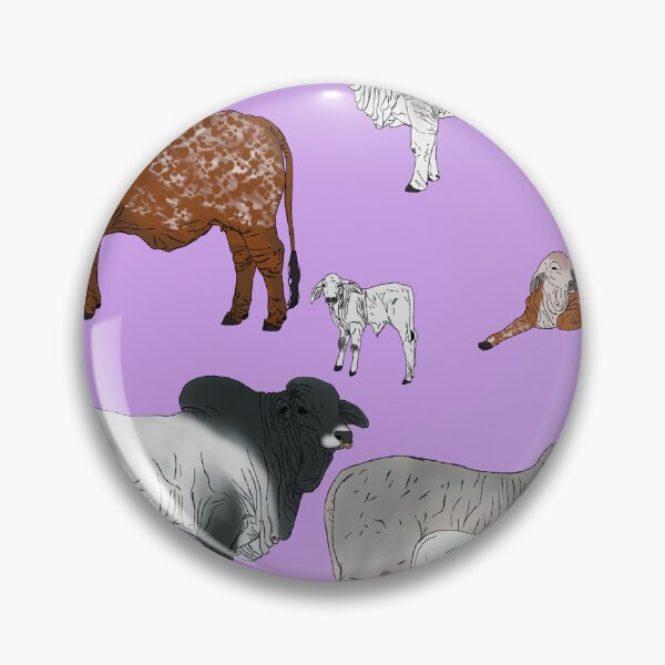 Item preview, Brahman Cattle Purple designed and sold by Ashley Gagnon.