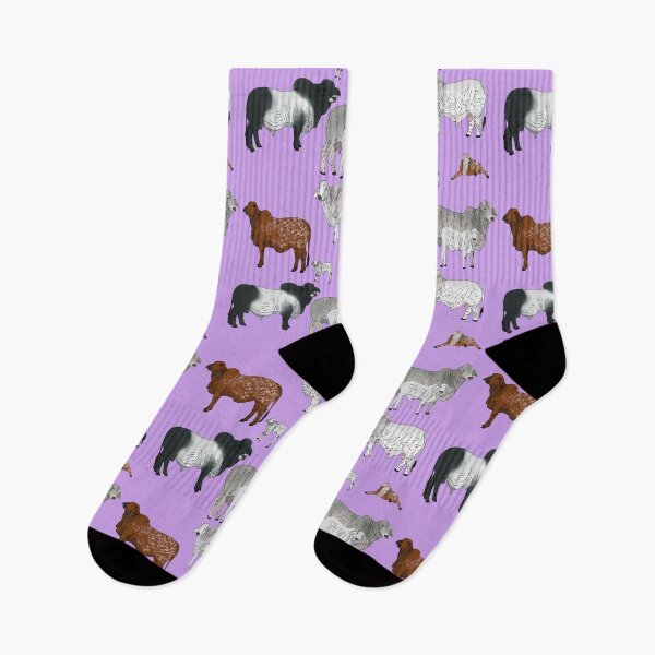 Item preview, Brahman Cattle Purple designed and sold by Ashley Gagnon.
