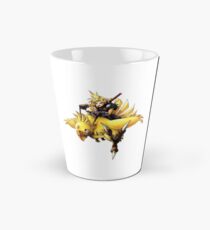 Cloud rides a chocobo !! Tall Mug