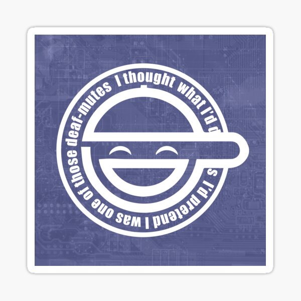 Item preview, Laughing Man designed and sold by Nerd Panda.