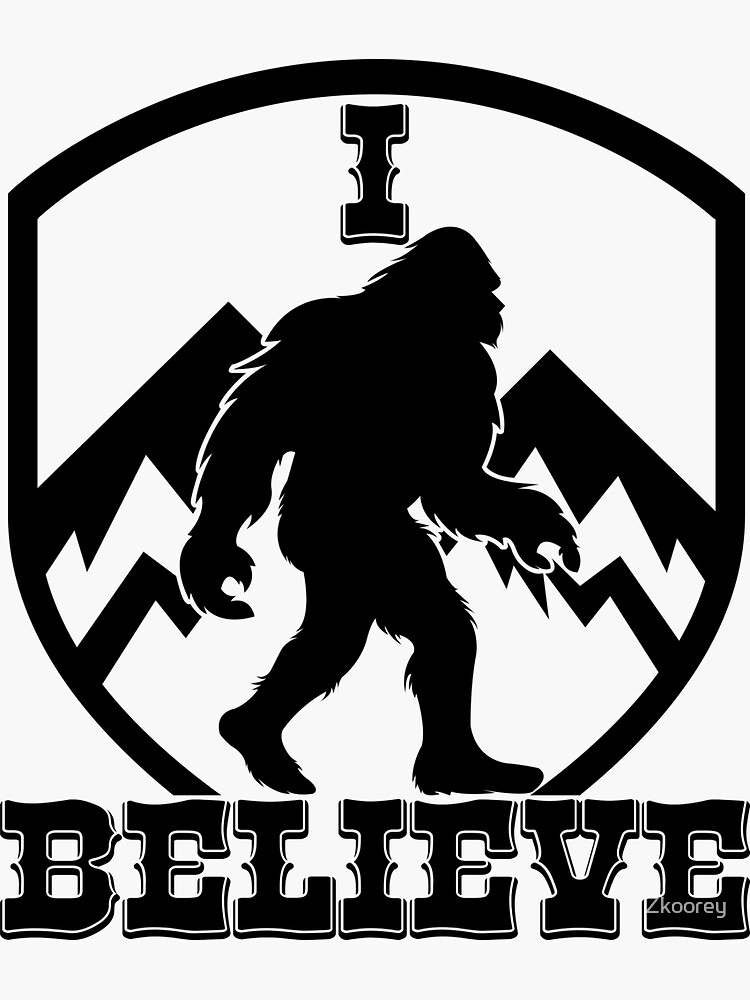 I Believe In Bigfoot Hide And Seek Champion Since 1967 Sasquatch Wild Outdoor Hunting Urban 6330