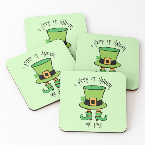 Item preview, I Keep It Under Me Hat - Funny St. Patrick's Day Leprechaun designed and sold by MugsAndDuds.