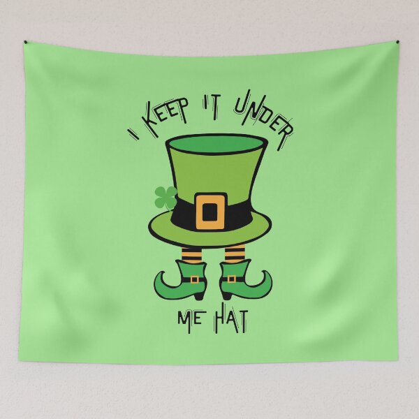 Item preview, I Keep It Under Me Hat - Funny St. Patrick's Day Leprechaun designed and sold by MugsAndDuds.