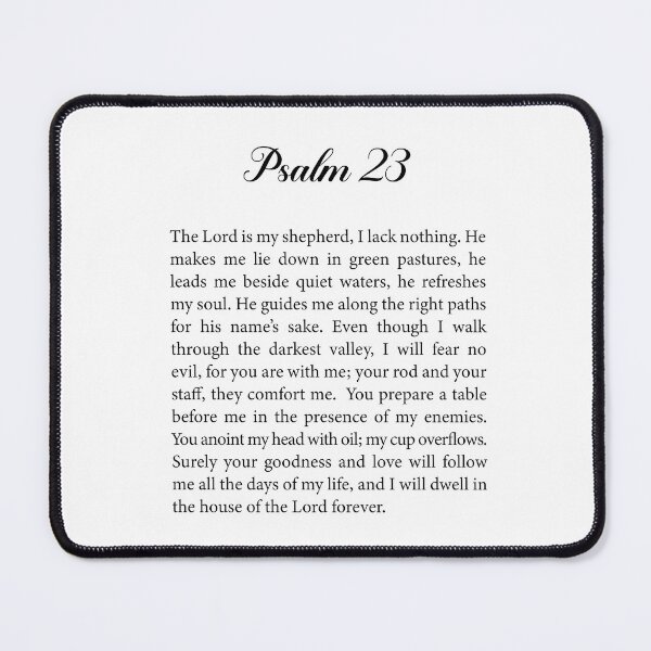 Item preview, Psalm 23 designed and sold by corbrand.