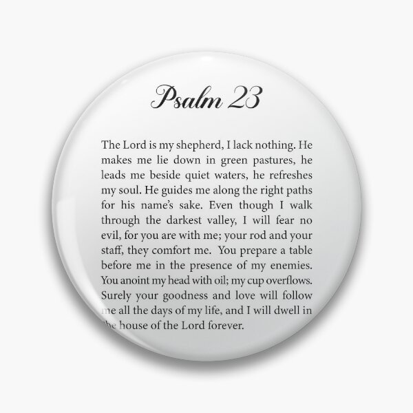 Item preview, Psalm 23 designed and sold by corbrand.