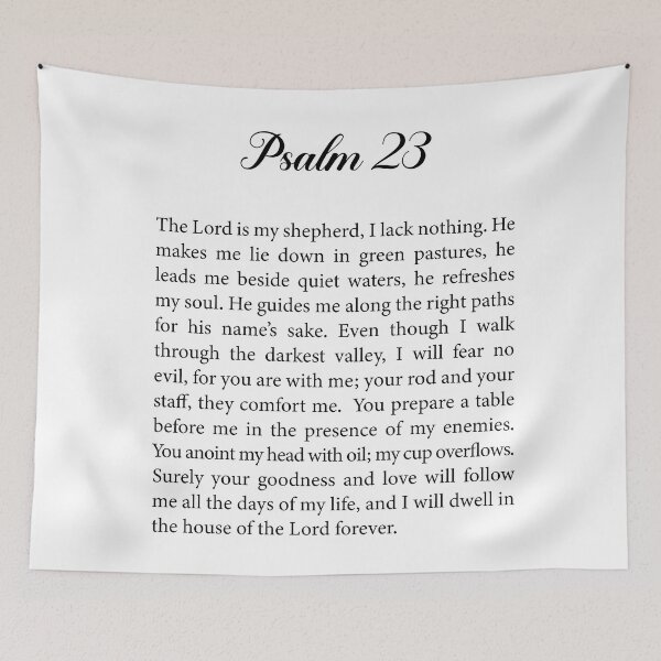 Item preview, Psalm 23 designed and sold by corbrand.