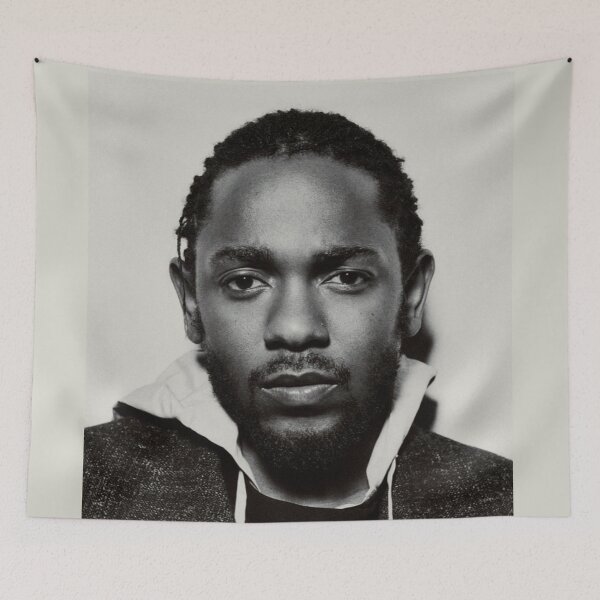 Item preview, Head shot of Kendrick Lamar  designed and sold by Luke Brawthen.