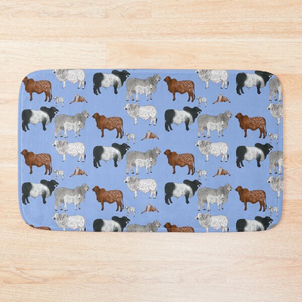 Item preview, Brahman Cattle Blue designed and sold by Ashley Gagnon.