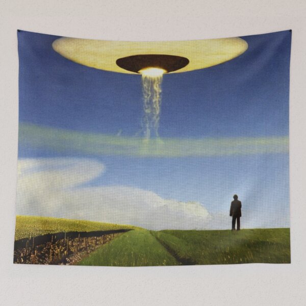 Item preview, Another day, another UFO | retro aesthetic  designed and sold by spinolator.