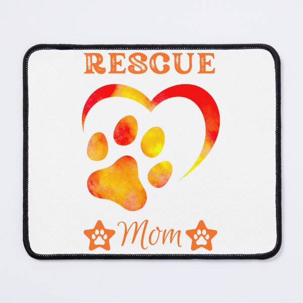Item preview, Rescue Mom in Red and Gold designed and sold by Willow65625.