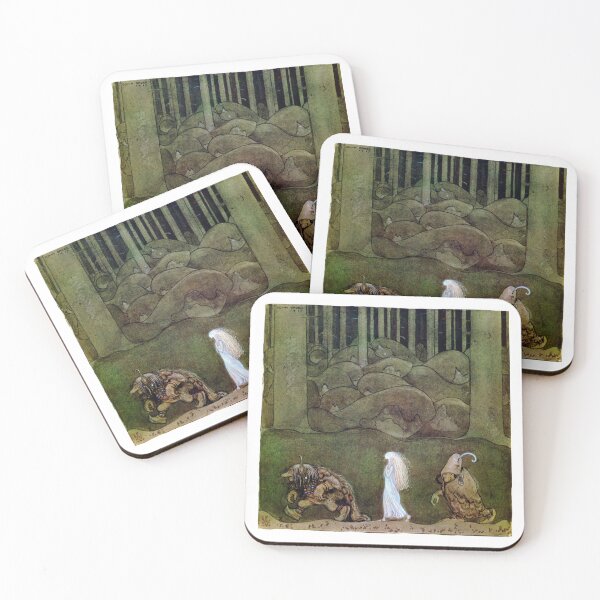 Item preview, John Bauer One summer's evening they went with Bianca Maria deep into the forest designed and sold by TeeARTHY.