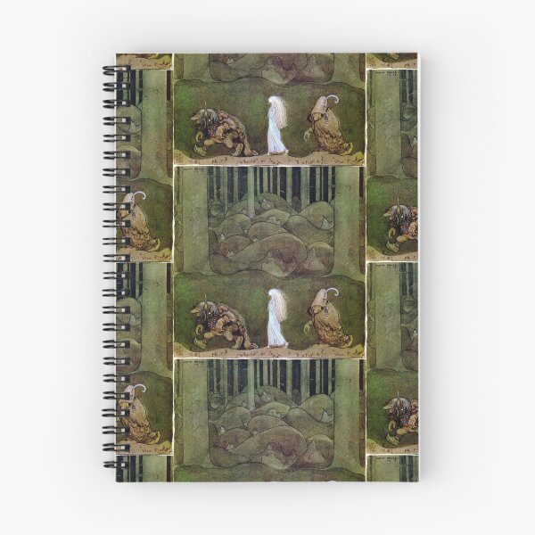 Item preview, John Bauer One summer's evening they went with Bianca Maria deep into the forest designed and sold by TeeARTHY.