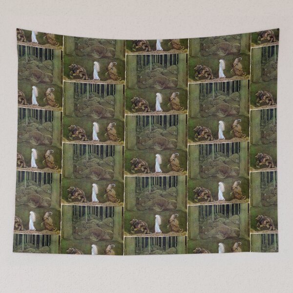 Item preview, John Bauer One summer's evening they went with Bianca Maria deep into the forest designed and sold by TeeARTHY.