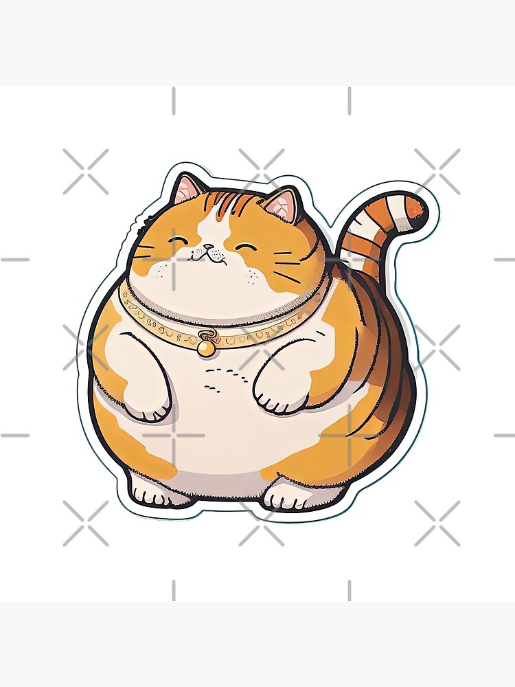  Funny Fat Cats Meme Kawaii Anime Fat Kitten Chonk Cat