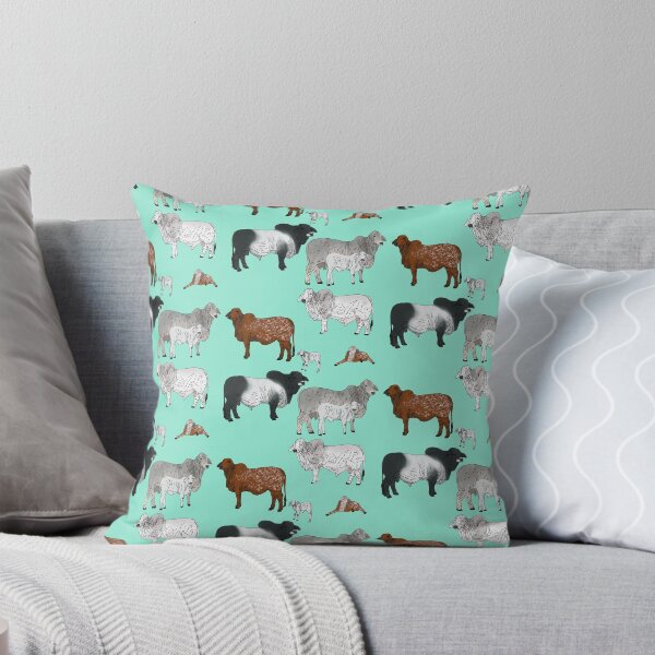 Item preview, Brahman Cattle Seafoam designed and sold by Ashley Gagnon.