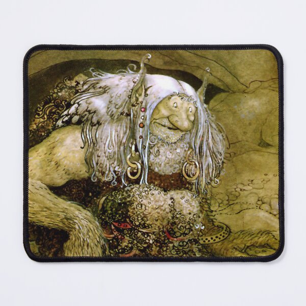 Item preview, John Bauer The Boy Who Was Never Afraid designed and sold by TeeARTHY.