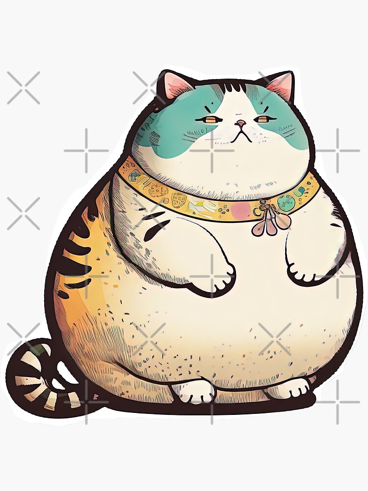  Funny Fat Cats Meme Kawaii Anime Fat Kitten Chonk Cat